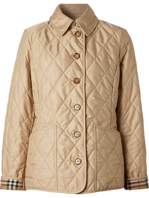 replica burberry diamond quilted jacket|burberry quilted jacket outlet.